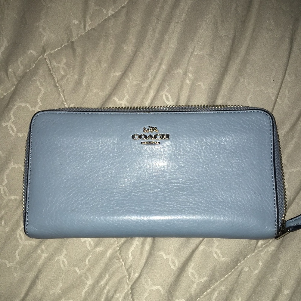 Coach Baby Blue wallet